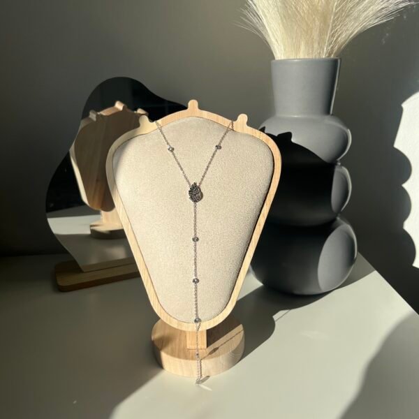 Collier Aesh sheli argent